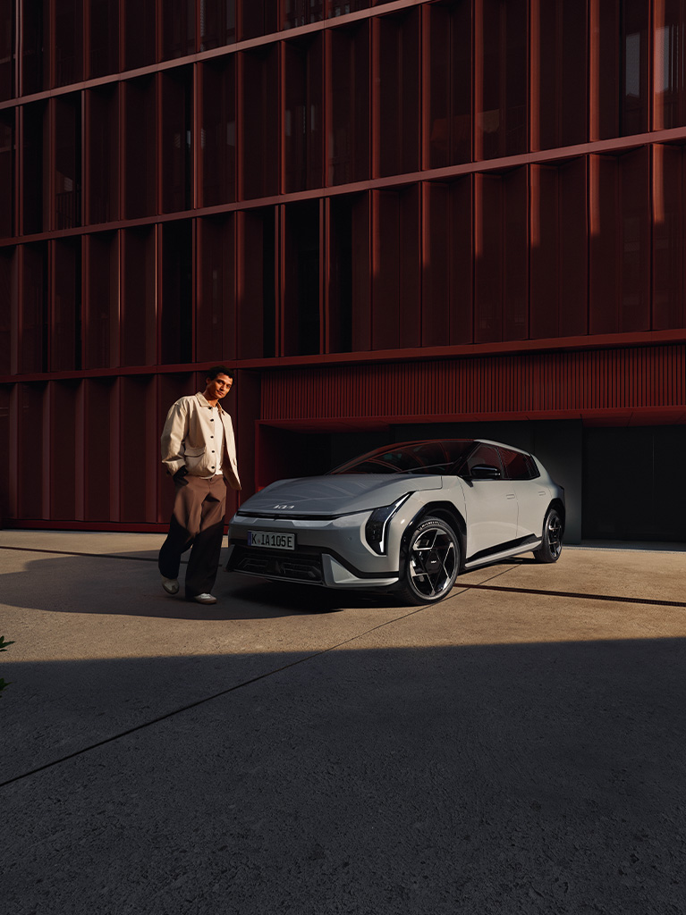 Der vollelektrische Kia EV4